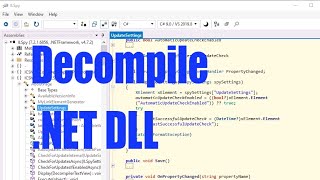 Decompile NET DLL using ILSpy Undo C syntactic sugar  July 2022  52df8097 [upl. by Fernandez]