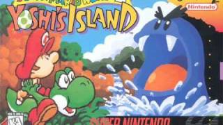 87  Super Mario World 2 Yoshis Island  Map Screen [upl. by Dorrahs]