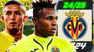 RECONSTRUYO al VILLARREAL con CANTERANOS en EA FC 24 [upl. by Odracer360]