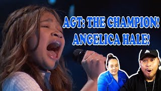 Angelica Hale Receives Golden Buzzer on Americas Got Talent  REACTION 2019 [upl. by Fenny]