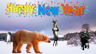 Gelukkig nieuwjaar 2024 grappig Nieuwjaarswensen Happy New Year Nieuwjaarsliedjes Oud en nieuw [upl. by Eibob]