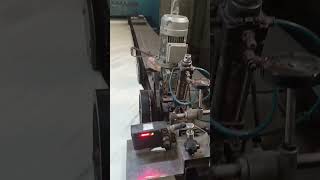 Textile company stenter machine running dry the fabric process [upl. by Atsillac]