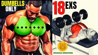 18 BEST CHEST EXERCISES WITH DUMBELLS  MUSCULATION PECS AVEC HALTERES [upl. by Etnaik568]