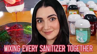 Mixing Every Hand Sanitizer From Bath amp Body Works Together [upl. by Enelak572]