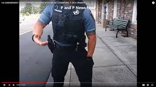 Captain Village Idiot Oakboro NC Police Department 1st Amendment Audit [upl. by Nylarahs]