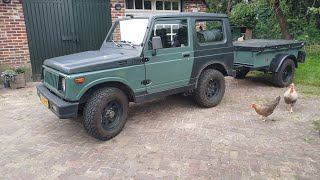 suzuki samurai daily driver rolling restauration part 2 [upl. by Annyahs760]