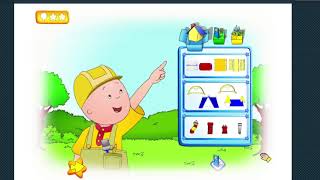 PBS KIDS  Building with Caillou  Full Game [upl. by Aldas]