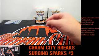 Pokemon Surging Sparks 3  Random Pack Energy [upl. by Bonnell]