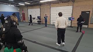 Scioto Open 2024  Logan Caldwell vs Cole Engle Div B Longsword [upl. by Hgielyak595]