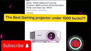 BenQ TH575 1080p DLP Gaming Projector 3800 Lumens Enhanced Game Mode Low Input Lag [upl. by Aleiram]