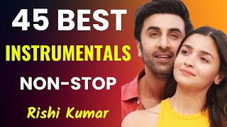 Instrumental Hindi Songs  Bollywood Piano Music  Arijit Singh Jubin Nautiyal  Math  Study [upl. by Pincas]