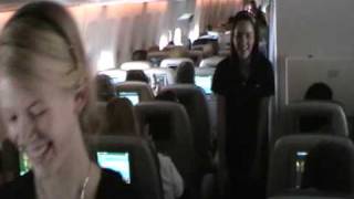 The ONeill School Irish Dance on a Plane [upl. by Ayiak]