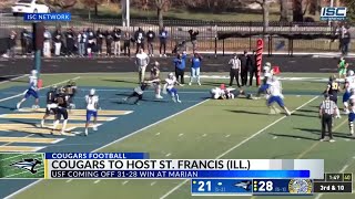 USF football preps to host St Francis Ill Saturday at DArcy Stadium [upl. by Travers]