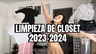 Limpieza de closet  Ritual antes de empezar nuestro 2024 [upl. by Elokyn]