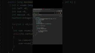 Leetcode Daily Challenge algorithmdevelopment programminglanguage leetcode 2461Leetcode [upl. by Girand874]