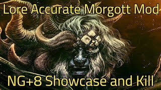 Elden Ring Lore accurate Morgott the omen King mod Showcase and Kill [upl. by Denman]