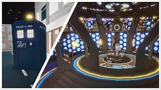 My Personal TARDIS Interior  Doctor Who  TARDIS Flight Classic  ROBLOX [upl. by Packston759]