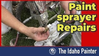 Airless Sprayer Disaster Repair Your Sprayer in 8 Minutes [upl. by Moulden]