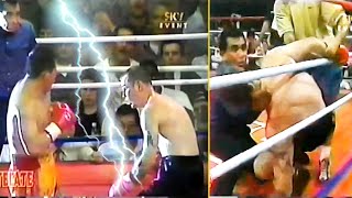 El KO ELECTROCUTANTE del Tata Julio Cesar Chávez vs Jakubowski [upl. by Hamlin116]