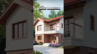 Mini mansion home homedecor house relaxing trending viralshorts youtubeshorts [upl. by Colton]