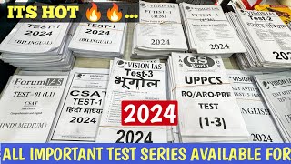 Vision IAS Prelims Test Series 2024  Vision IAS Test Series 2024 in Hindi  Test Series For UPSC [upl. by Nomrah]