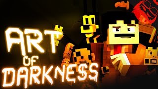 ART OF DARKNESS  Bendy and the Ink Machine Minecraft Music Video by W Labs Animation [upl. by Katrine]