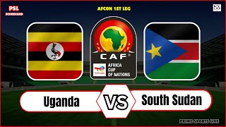 Uganda vs South Sudan  Africa Cup of Nations 2024  CAF AFCON  Football Live Score Update [upl. by Tehc]