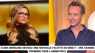 Clara Morgane dévoile une nouvelle facette en direct  une grande première pour l’animatrice [upl. by Born590]