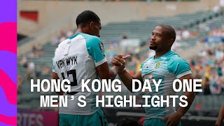 Michael Hoopers first SVNS appearance  CathayHSBC Hong Kong Sevens Day One Mens Highlights [upl. by Denys705]