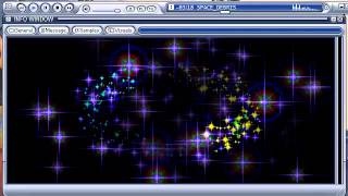 Space Debris by Captain  MOD File played in XMPlay w Starvis Visual [upl. by Johns]