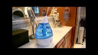 Crane Ultrasonic Cool Mist Humidifier Unboxing amp Review [upl. by Lehcor319]