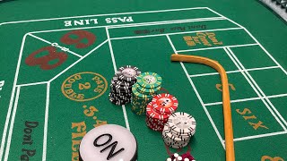 “The Arnold” to the rescue Craps Strategy [upl. by Eelidnarb947]