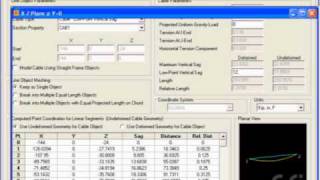 Cable Analysis in sap2000 1 of 2 [upl. by Nitfa638]