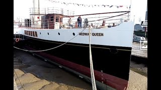 Medway Queen 2022 public tour  Gillingham Kent [upl. by Greabe645]