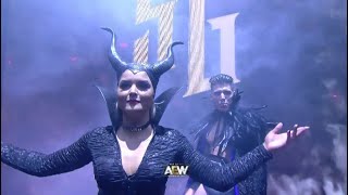 Tay Conti amp Sammy Guevara’s AEW Double or Nothing Entrance  Reaction [upl. by Anilyx462]