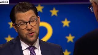 Hur skulle Sverige klara sig utanför EU Jimmie Åkesson VS Carl Bildt [upl. by Darce]