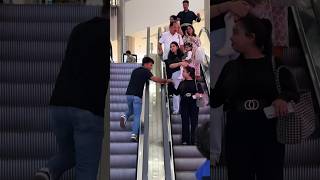 Sorry sorry 😞 escalator funny prank video 😡🤪 shorts escalatorgirl escalator shortsfeed [upl. by Loredana]