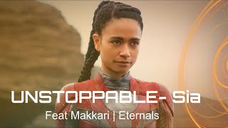 UNSTOPPABLE Song  Feat Makkari  Eternals  Marvels [upl. by Cicenia703]