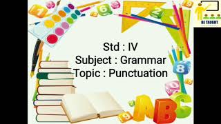 Class 4  Punctuation  English Grammar [upl. by Salas]