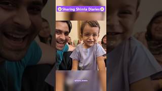 Sharing Shimla Diary🌼 dipikakiduniya minivlog cute baby love family shopping gift cutebaby [upl. by Rebeh306]