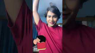 How To Become Shin Chan 😂 shorts shinchan [upl. by Davena]