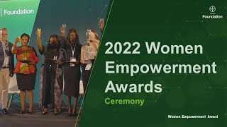 2022 Women Empowerment Awards Ceremony I Bayer Foundation [upl. by Egbert]