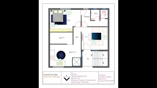 Autocad practice drawings for civil engineers  Autocad tutorial  autocad 2d plan [upl. by Weibel]