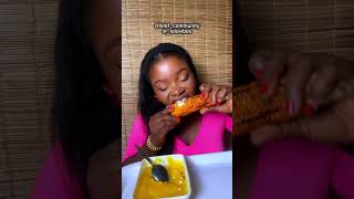 eating nigerian foods whatieatinaday mukbang under1kfood nigerianfood foodreview foodblog [upl. by Aicilev]