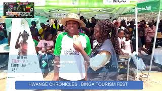 Interview with Sylvia from KMTC at the Binga marathon [upl. by Bone]