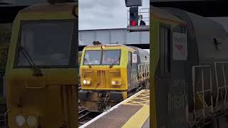 DR98964 MPV glides through Eastleigh on rail treatment duties [upl. by Quin60]