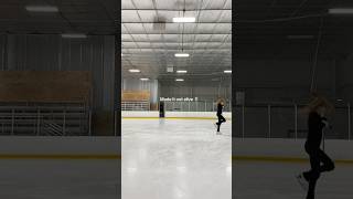 here’s to 10 months of figure skating ✨ beginnerskater iceskating figureskater [upl. by Ecilahs]