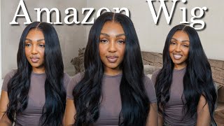 Amazon Wig  5x5 Yaki Straight Wig  FT Unice [upl. by Reynold]