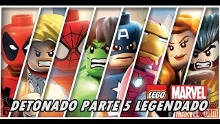 ​Detonado Lego Marvel Super Heroes Legendado PTBR Parte 5 [upl. by Shalna]