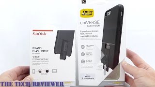 Double Your iPhone Storage with the SanDisk iXpand Drive for OtterBox uniVERSE [upl. by Abe]